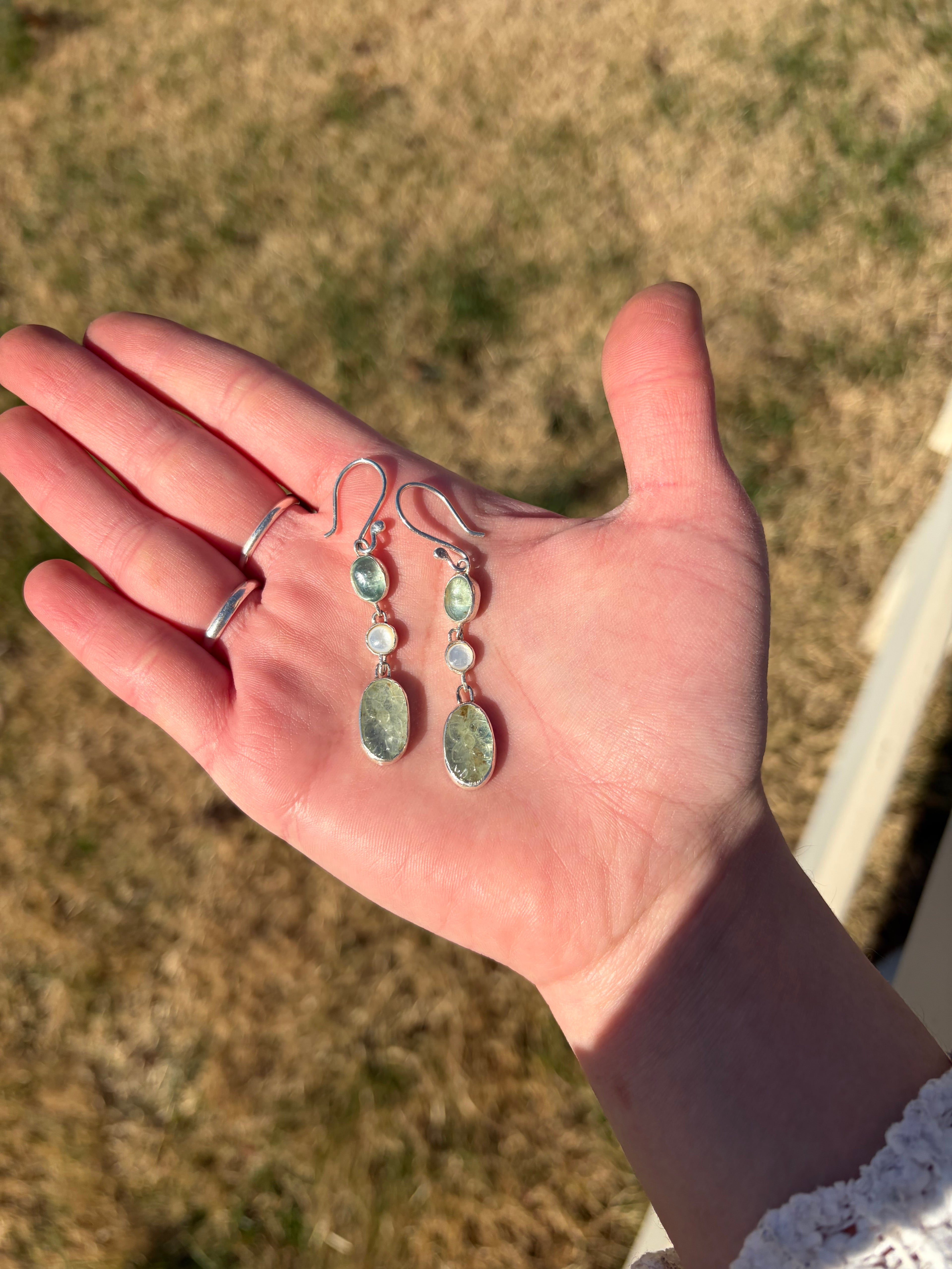 Silver Mist Earrings