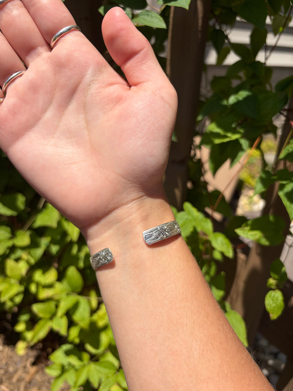 Wispy Wisteria Cuff