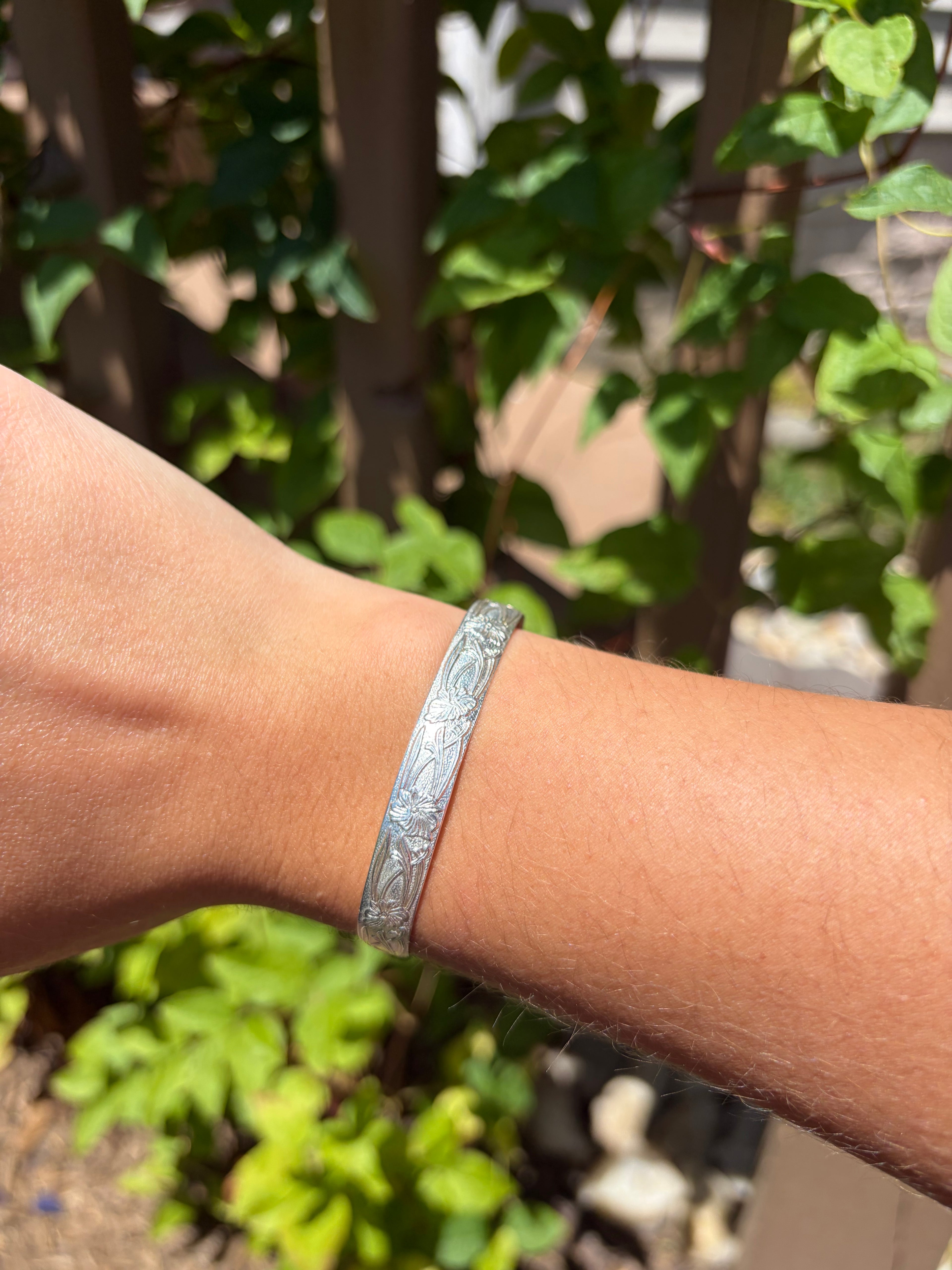 Wispy Wisteria Cuff