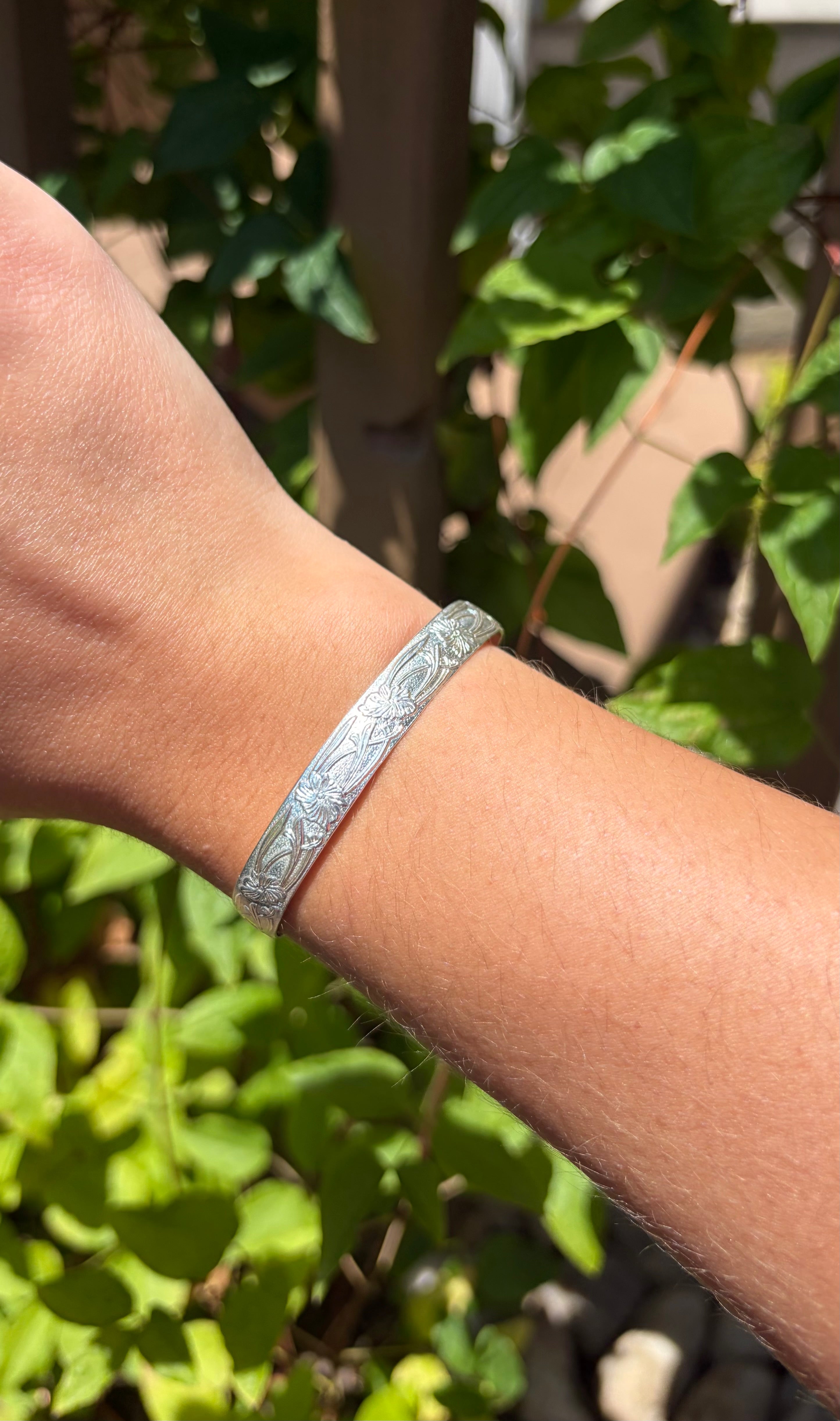 Wispy Wisteria Cuff