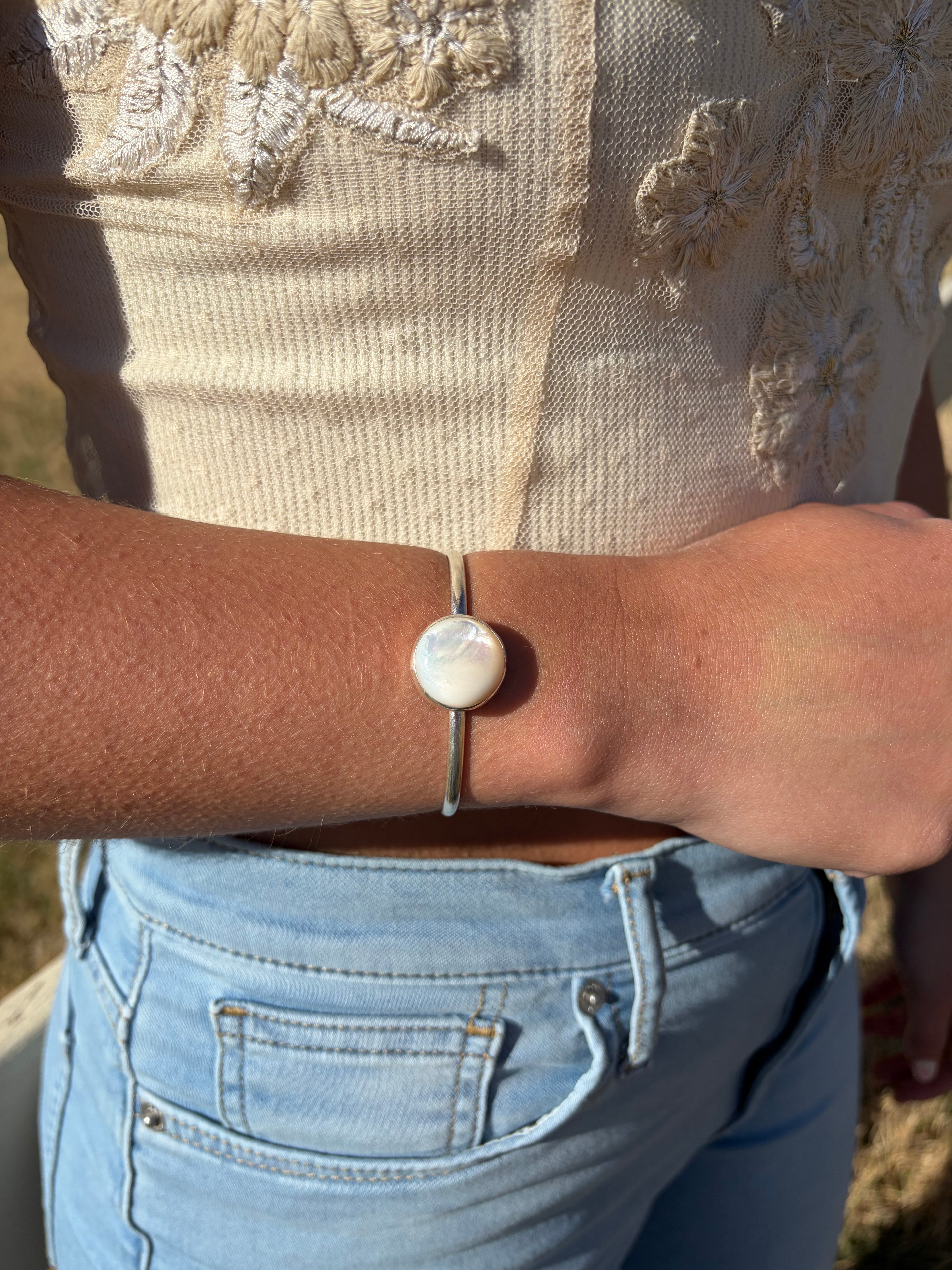 Pearl Drop Cuff