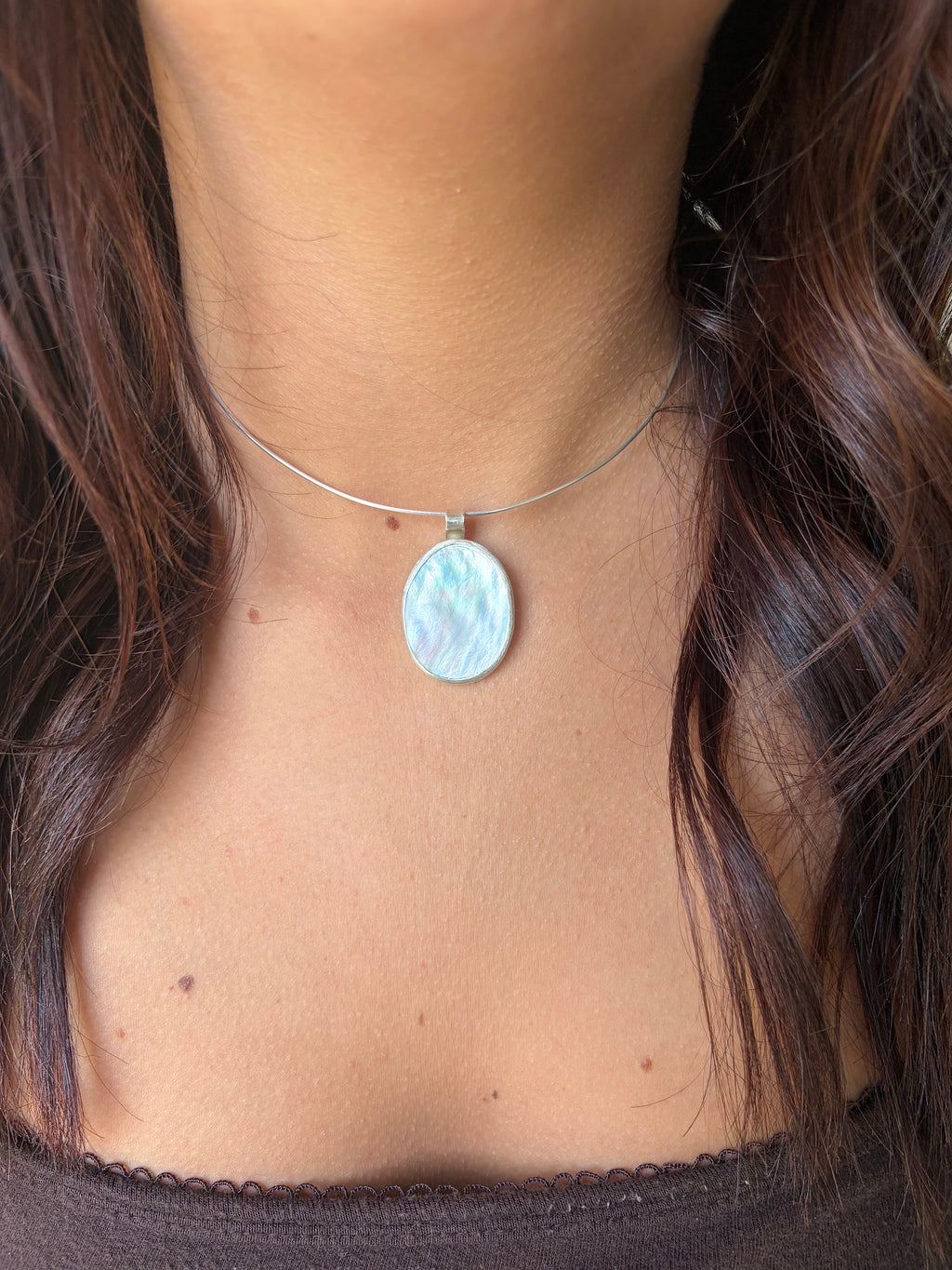 The Silver Soul Choker Necklace                *PENDANTS NOT INCLUDED*