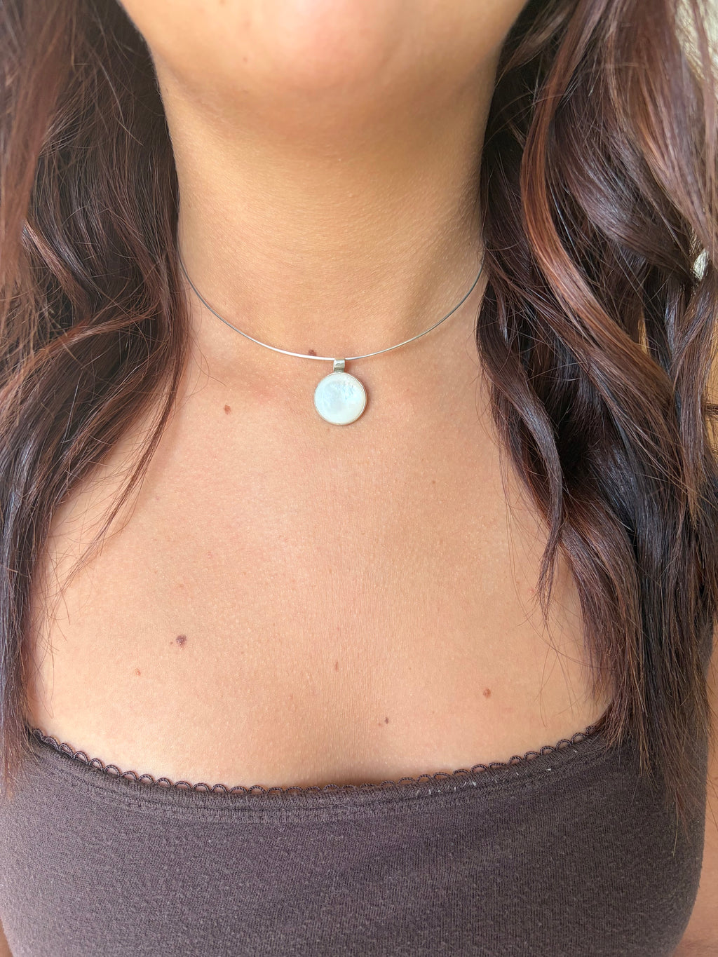 The Silver Soul Choker Necklace                *PENDANTS NOT INCLUDED*