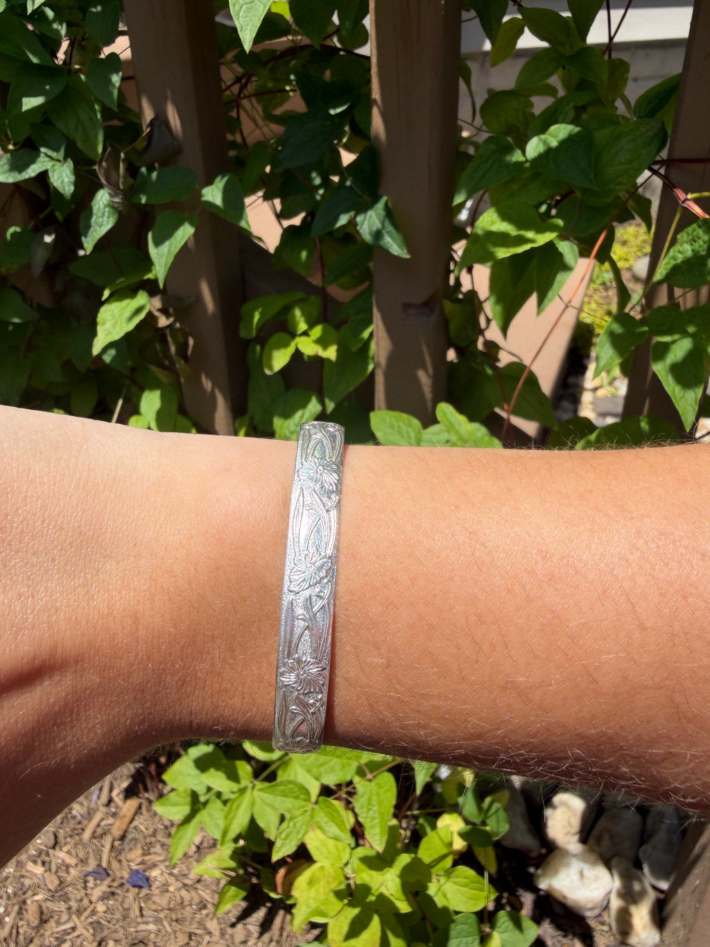 Wispy Wisteria Cuff