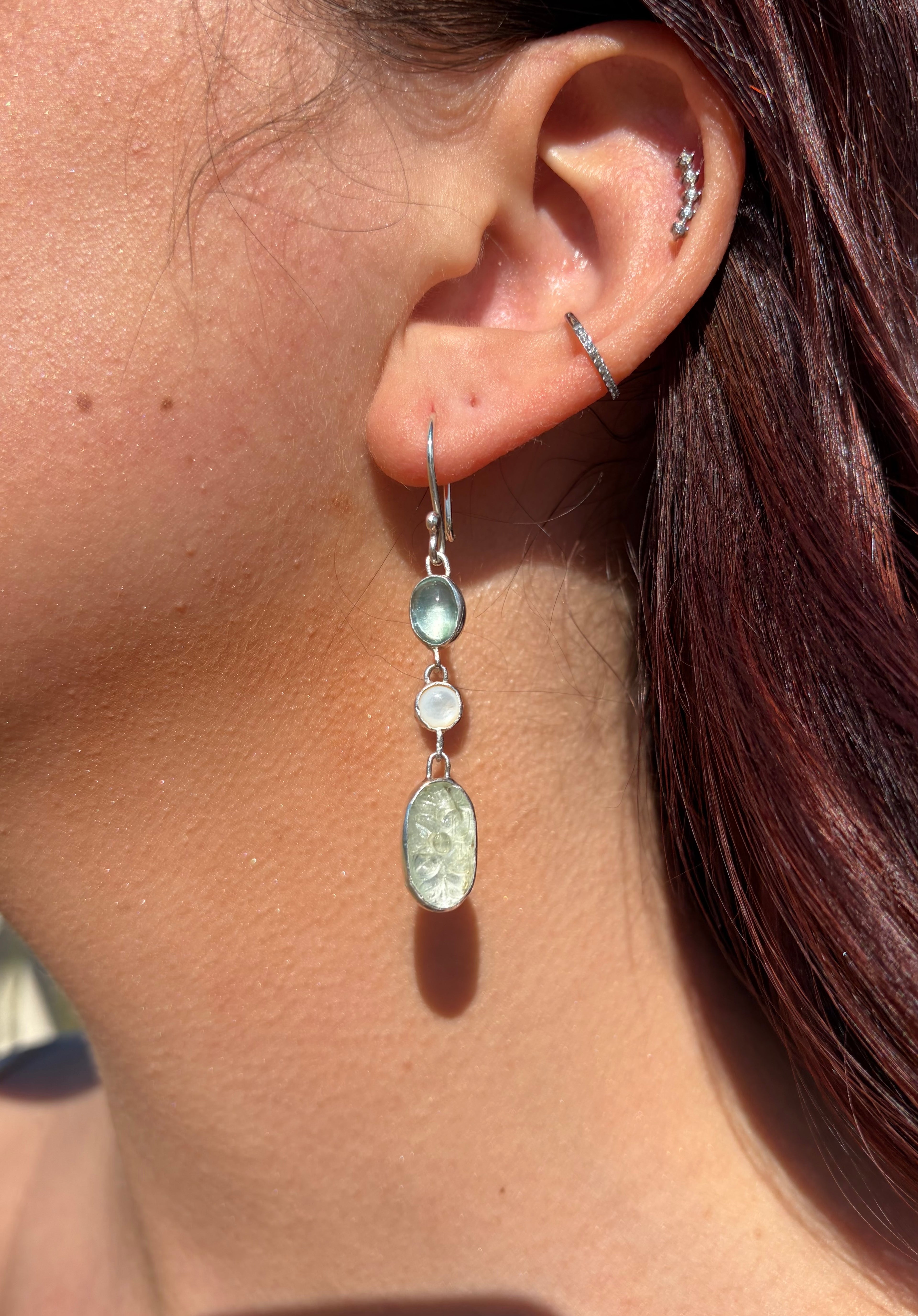 Silver Mist Earrings